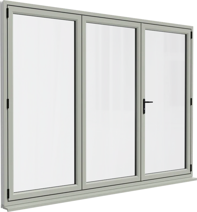 Standard bi-fold door in Agate Grey
