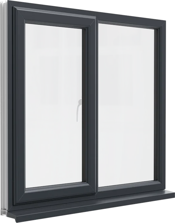 Casement window in Anthracite Grey