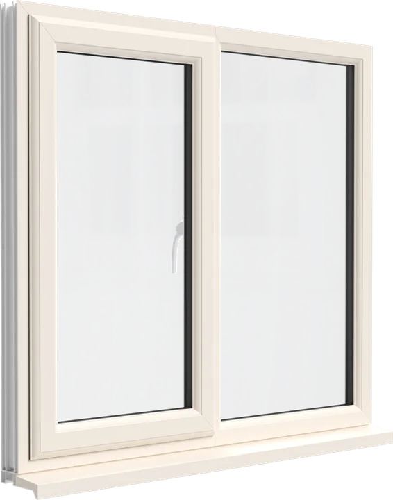 Casement window in Cream