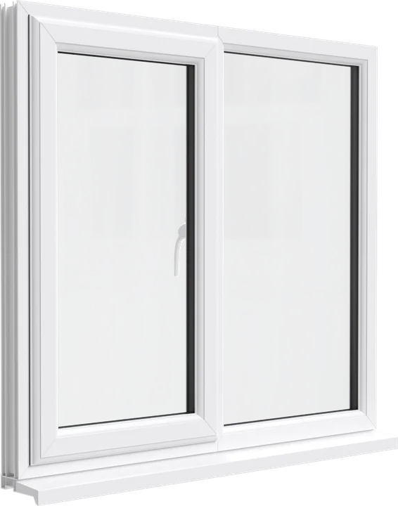 Casement window in White