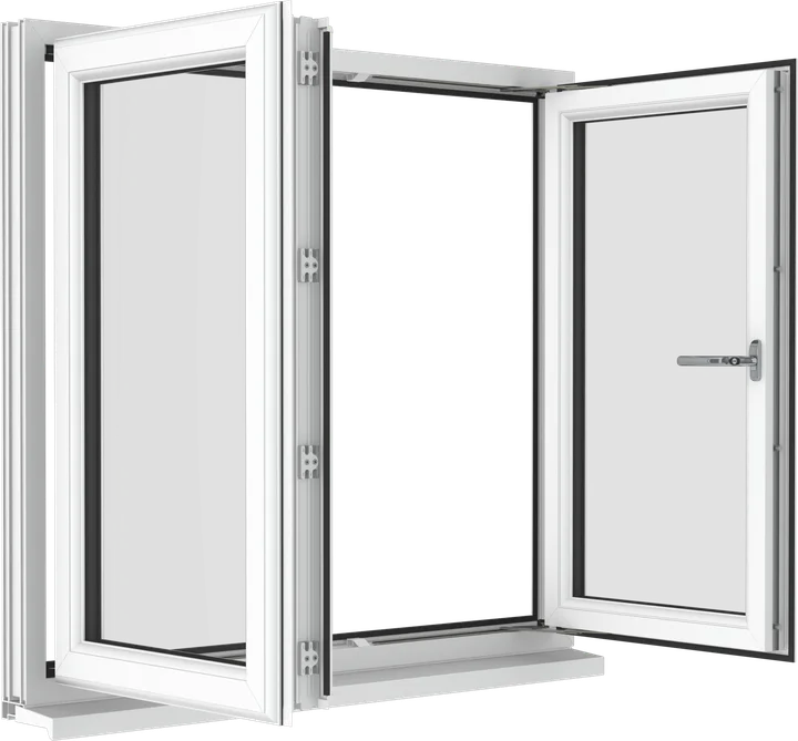 French window in White