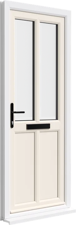 Residential door in Cream