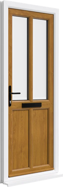 Residential door in Golden Oak