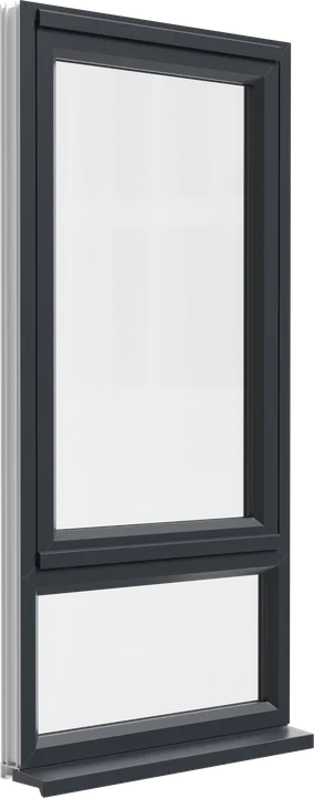 Reversible window in Anthracite Grey