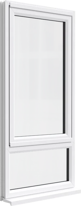Reversible window in White