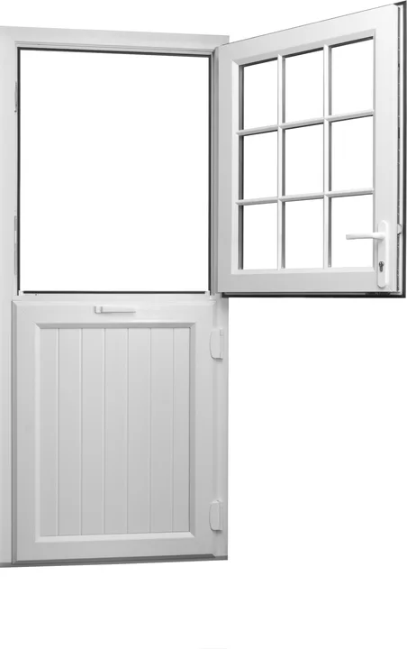 Stable door in White