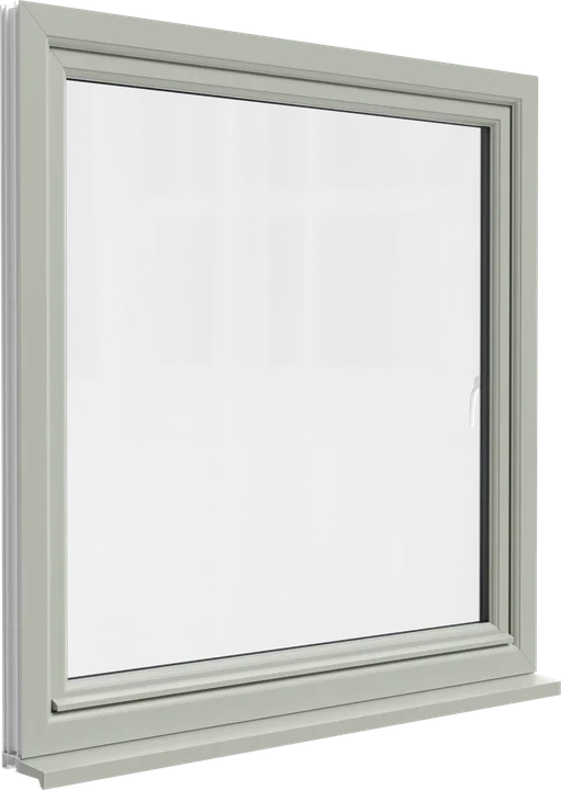 Tilt & turn window in Agate Grey