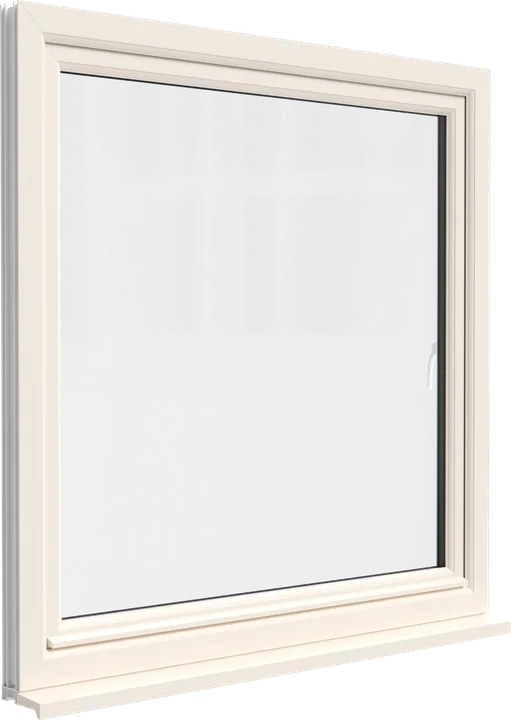 Tilt & turn window in Cream