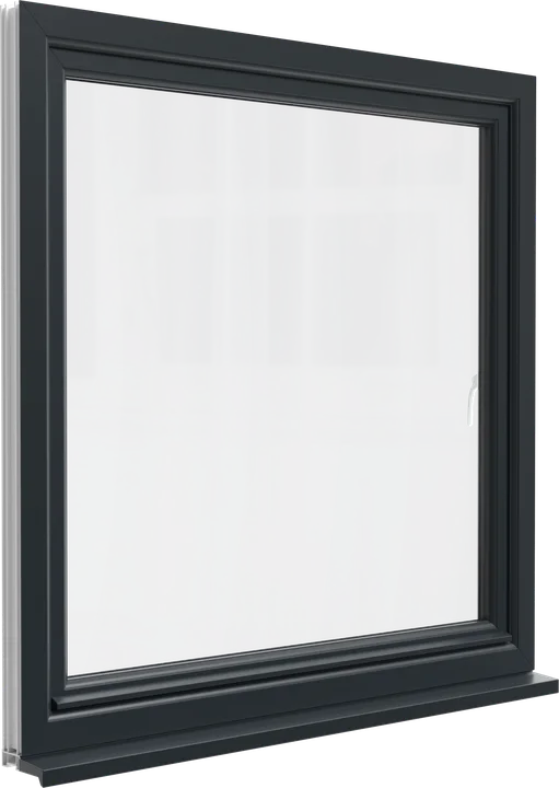 Tilt & turn window in Gale Grey Finesse
