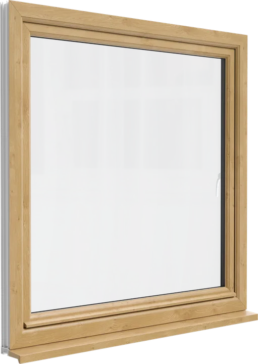 Tilt & turn window in Irish Oak