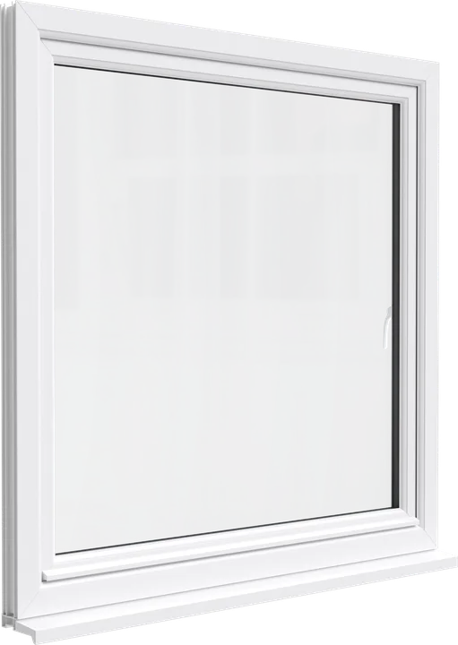 Tilt & turn window in White